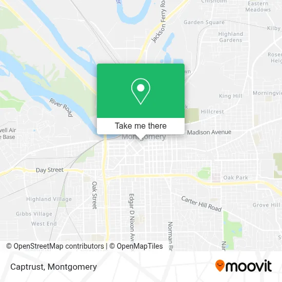 Captrust map