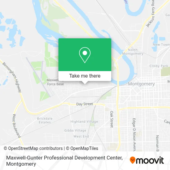 Maxwell-Gunter Professional Development Center map
