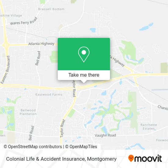 Colonial Life & Accident Insurance map