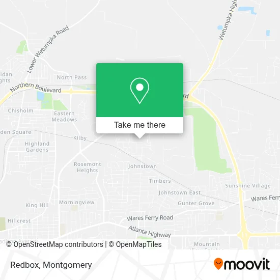 Redbox map