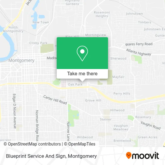 Blueprint Service And Sign map