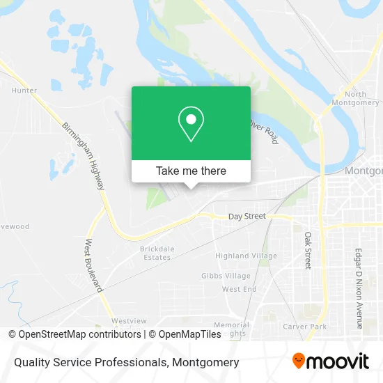 Quality Service Professionals map