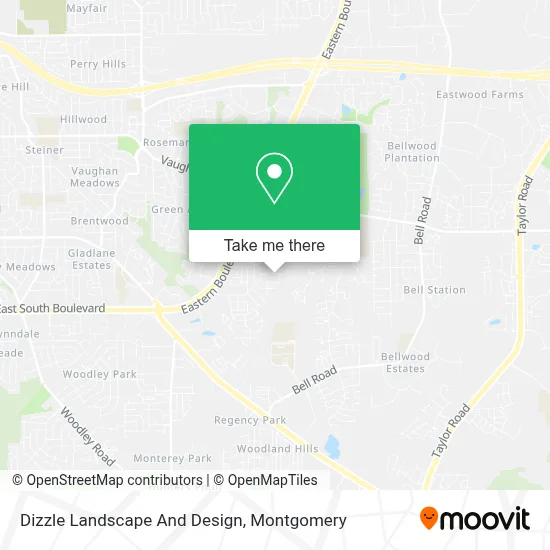 Dizzle Landscape And Design map