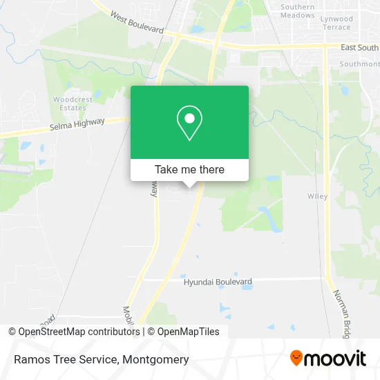 Ramos Tree Service map