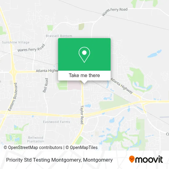 Priority Std Testing Montgomery map