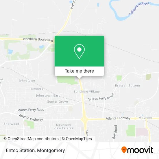 Entec Station map