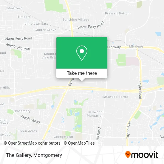 The Gallery map
