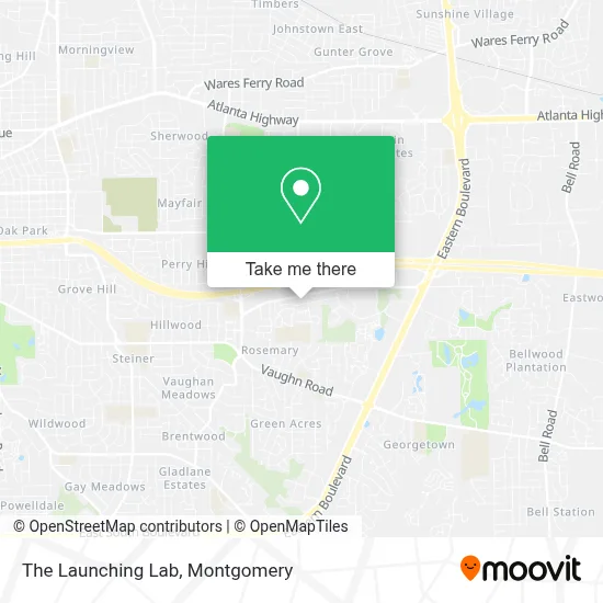 The Launching Lab map