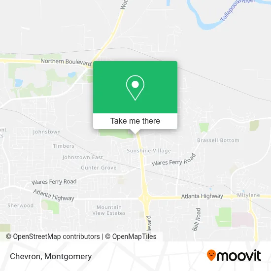 Chevron map