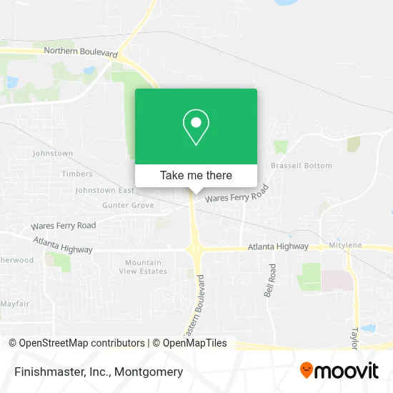 Finishmaster, Inc. map