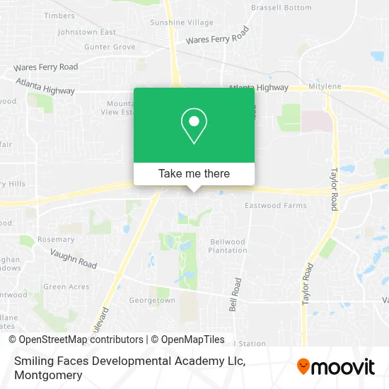 Smiling Faces Developmental Academy Llc map