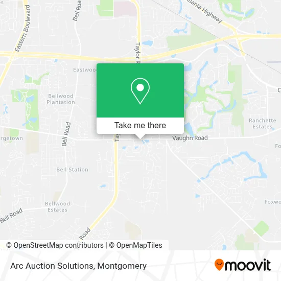 Arc Auction Solutions map