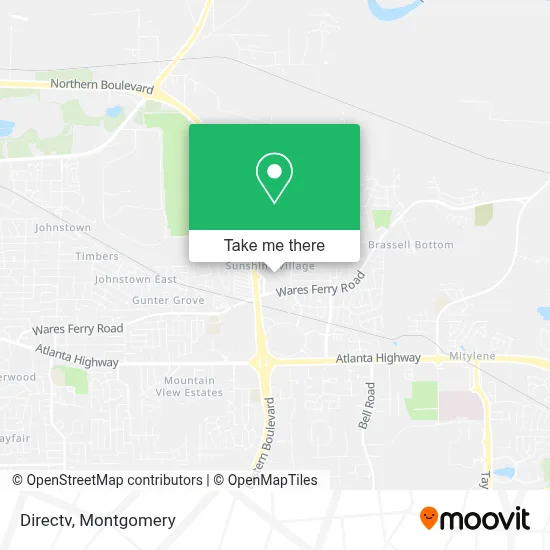 Directv map