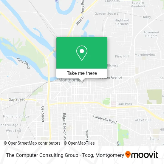 The Computer Consulting Group - Tccg map