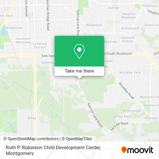 Ruth P. Robinson Child Development Center map