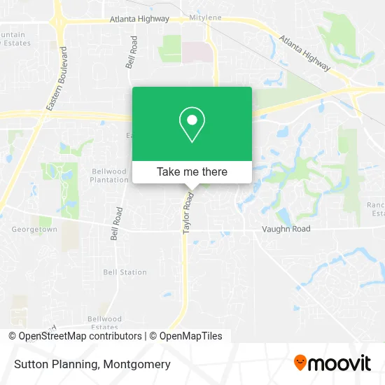 Sutton Planning map