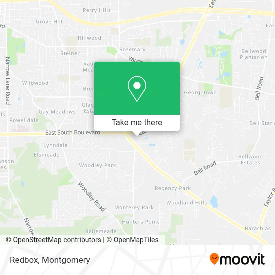 Redbox map