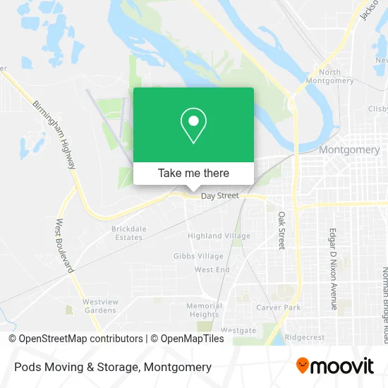 Pods Moving & Storage map
