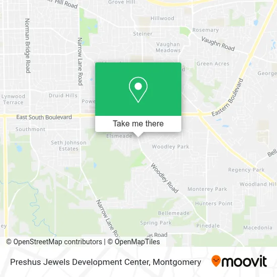 Preshus Jewels Development Center map