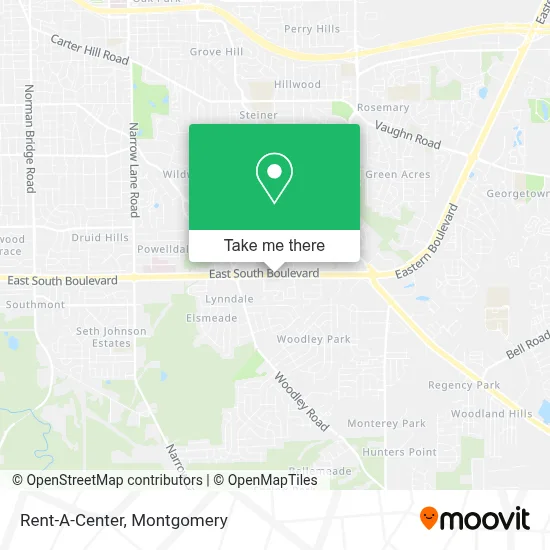 Rent-A-Center map