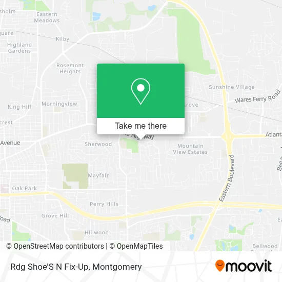 Rdg Shoe’S N Fix-Up map