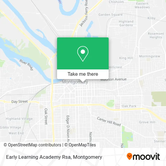 Early Learning Academy Rsa map