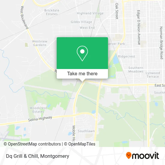 Dq Grill & Chill map
