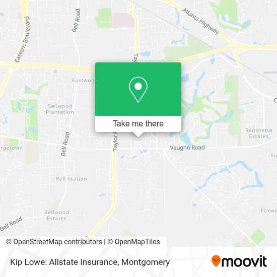 Kip Lowe: Allstate Insurance map