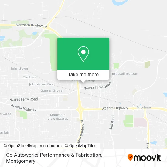 Go-Autoworks Performance & Fabrication map