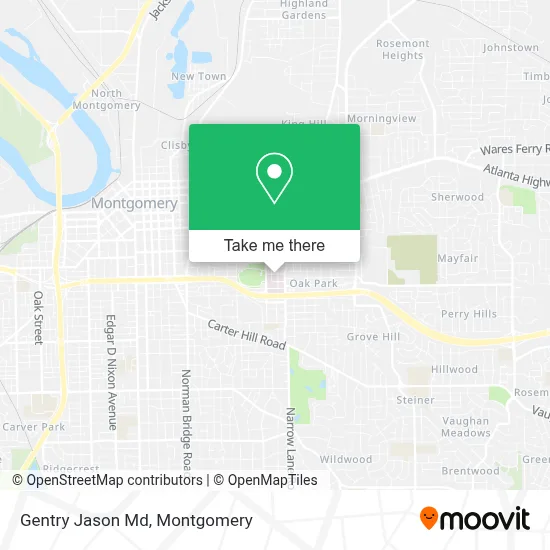 Gentry Jason Md map