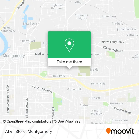 At&T Store map