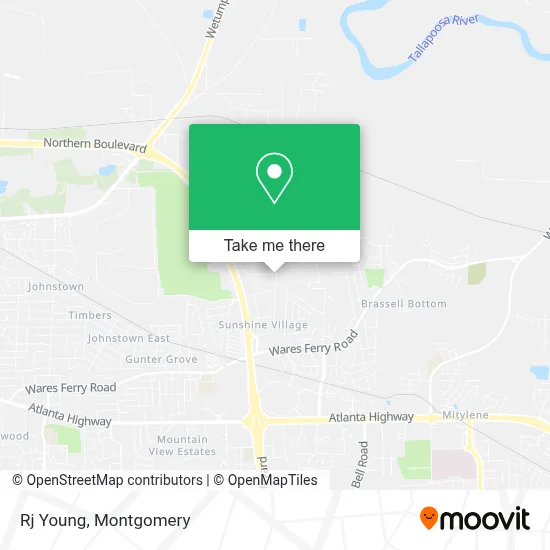 Rj Young map