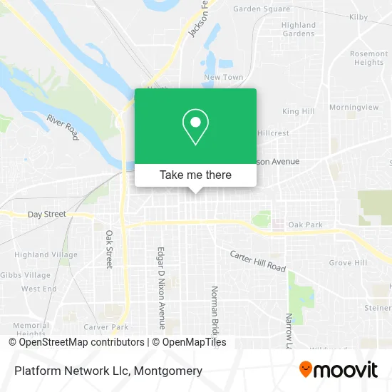 Platform Network Llc map
