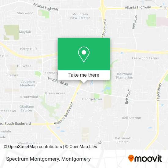 Spectrum Montgomery map