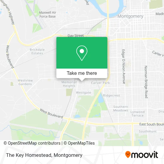 The Key Homestead map