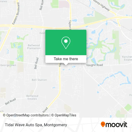 Tidal Wave Auto Spa map