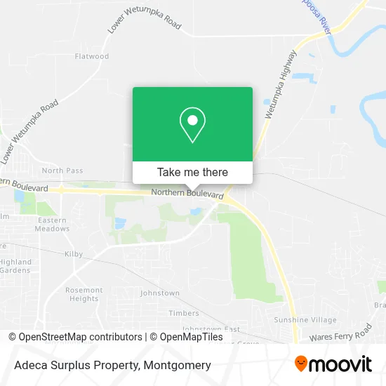 Adeca Surplus Property map