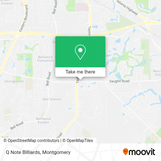 Q Note Billiards map