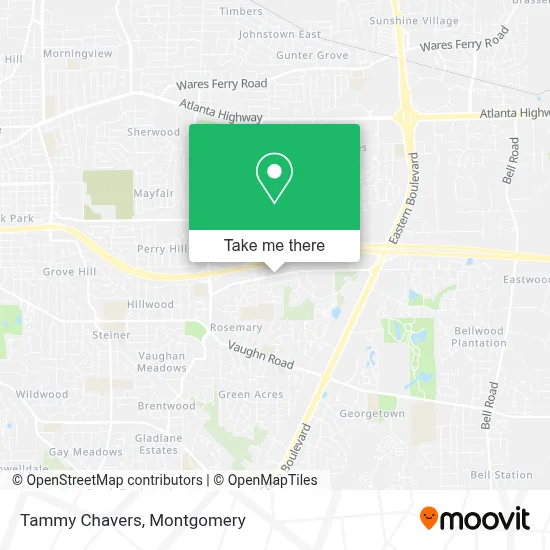 Tammy Chavers map
