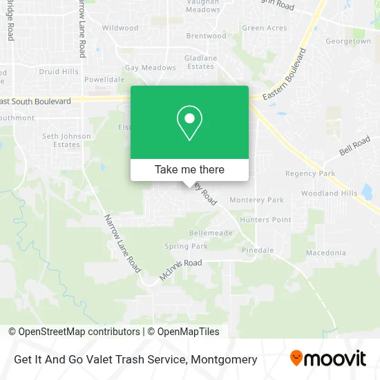 Get It And Go Valet Trash Service map