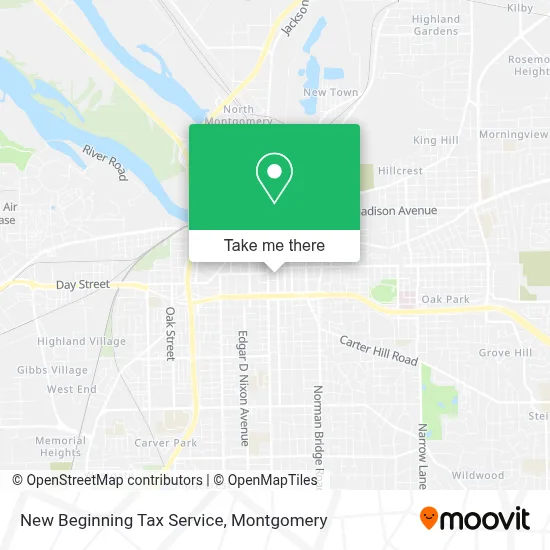 New Beginning Tax Service map