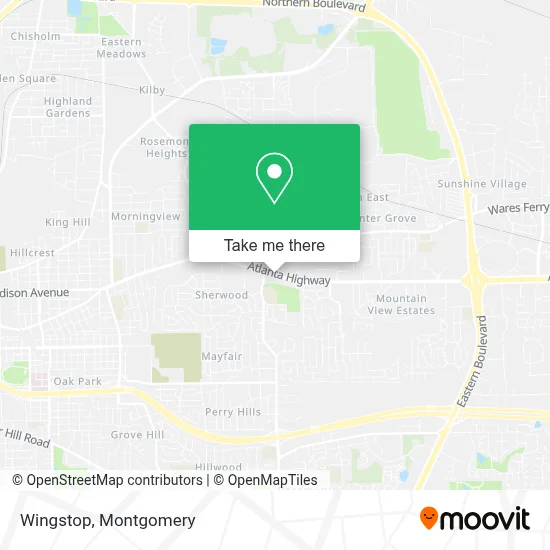 Wingstop map