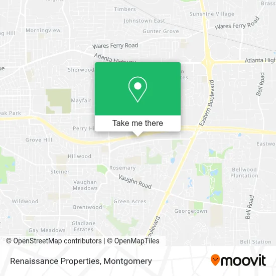 Renaissance Properties map