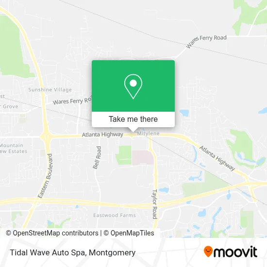 Tidal Wave Auto Spa map