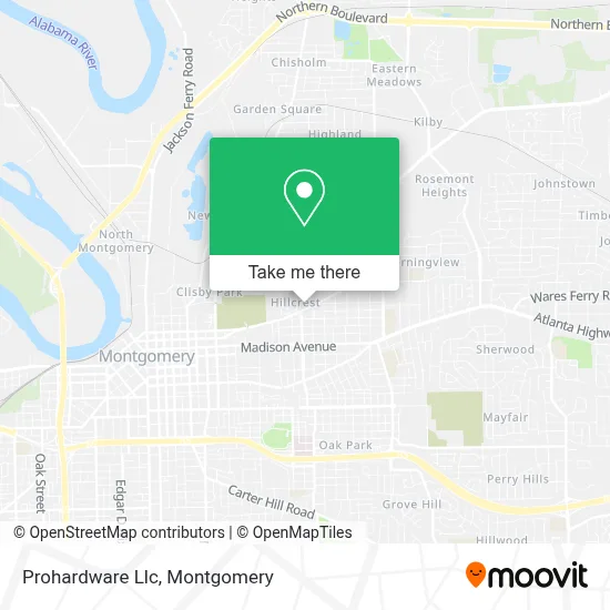 Prohardware Llc map