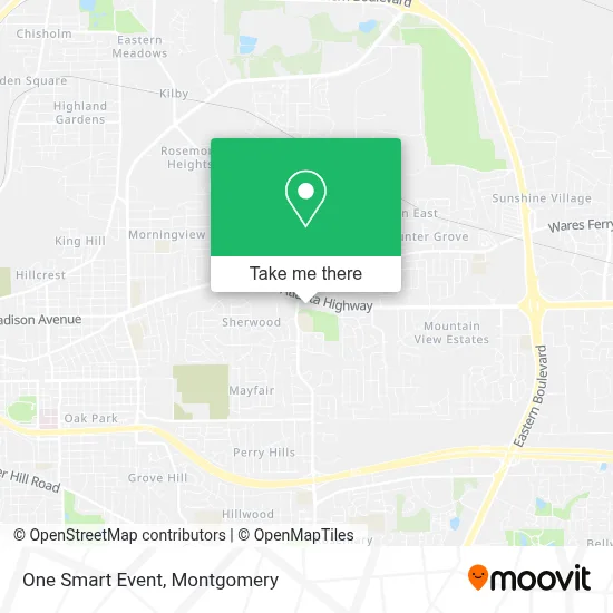One Smart Event map