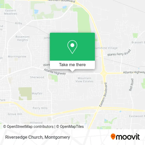 Riversedge Church map
