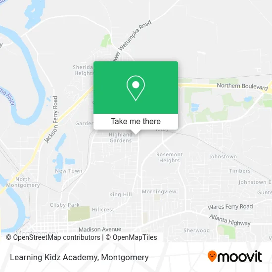 Learning Kidz Academy map