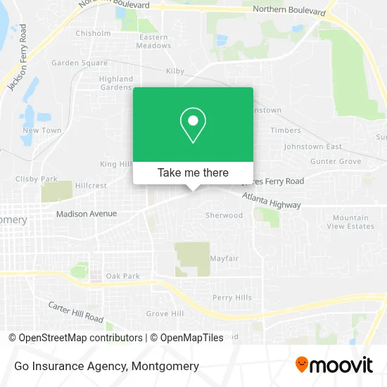 Go Insurance Agency map