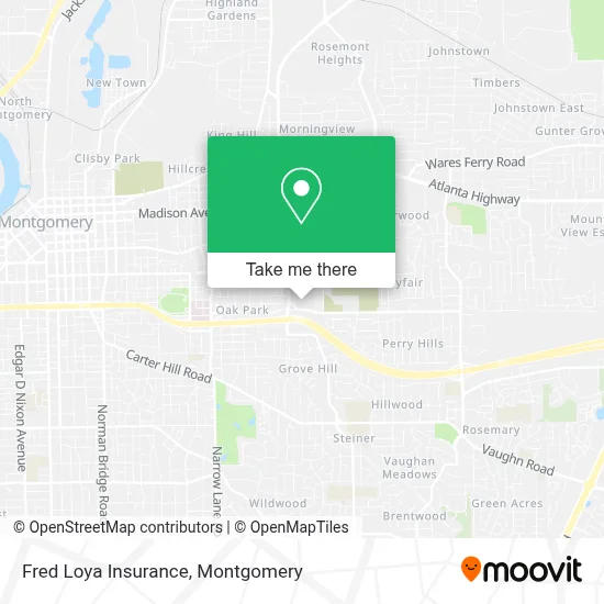 Fred Loya Insurance map